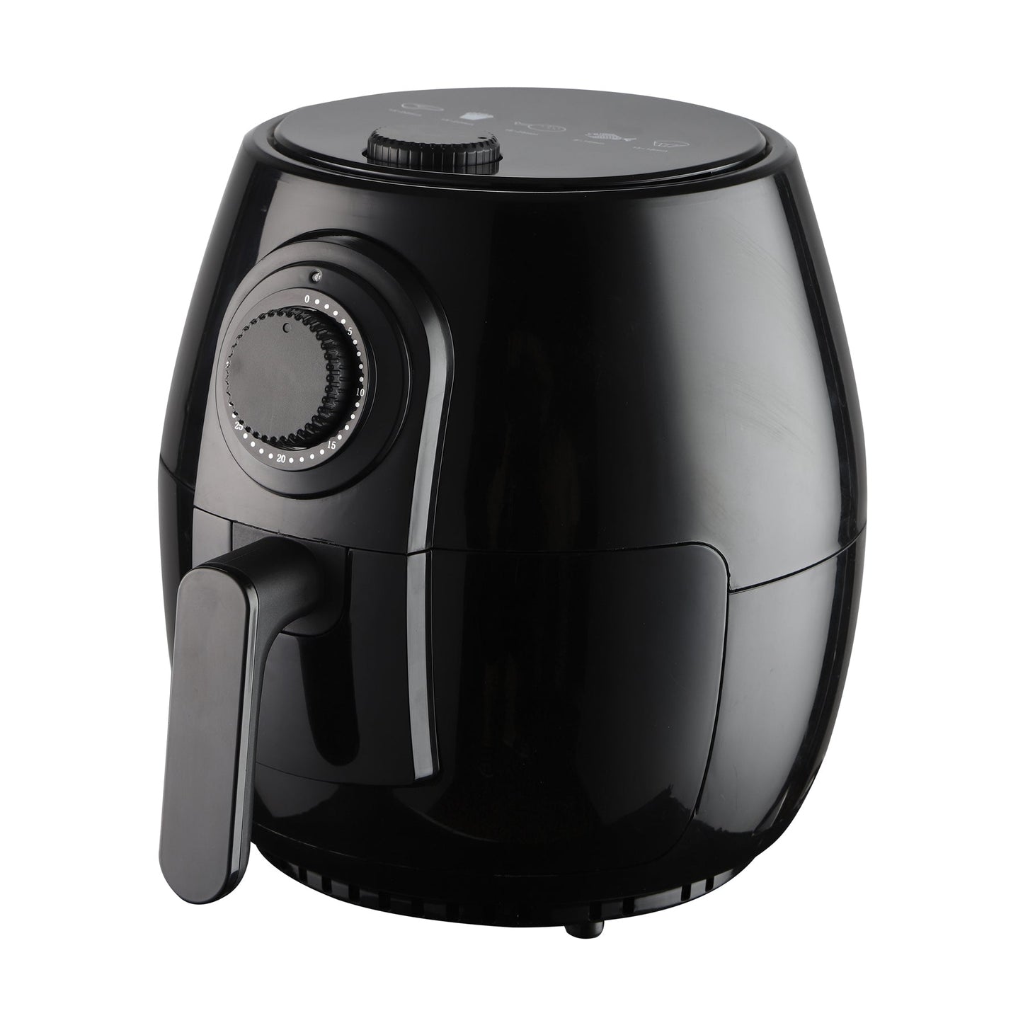 National 4.2 Qt Mechanical Air Fryer with 5 Preset Cooking Functions