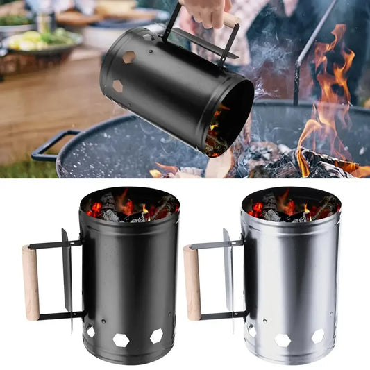 Camping Barbecue Fire Barrel Charcoal Fire Starter Outdoor Quick Fire