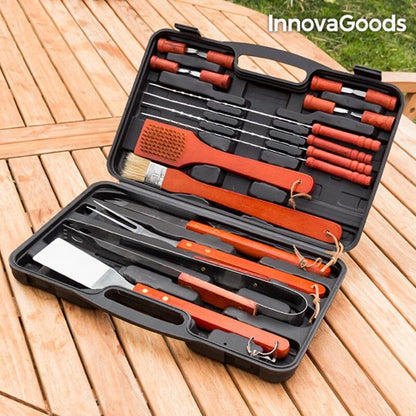 Barbecue Case Barbecase InnovaGoods 18 Pieces